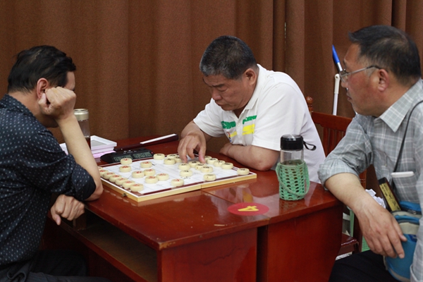 任城区第一届老年人运动会中国象棋比赛收官(